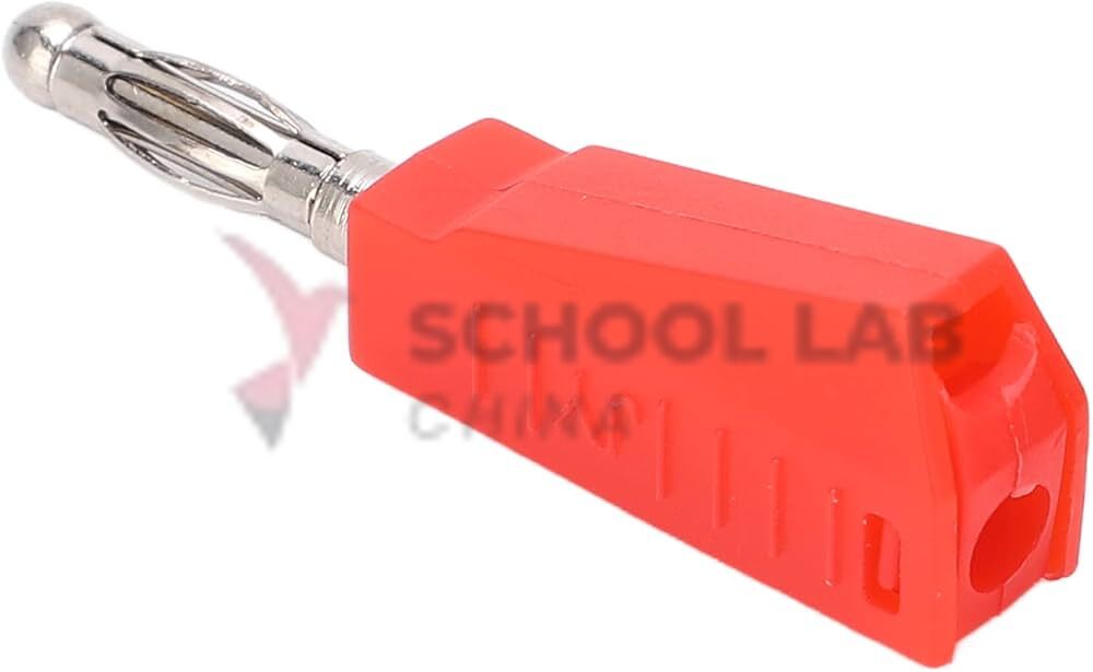 4mm Stackable Plug - Red - Pack of 10